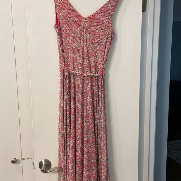 Michael Michael Kors Nicolette Mesh Midi Dress Size Sm - Picture 3 of 9